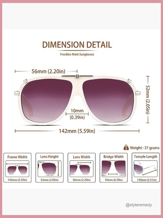 Retro Square Sunglasses with UV400 Protection, Golden Tone Metal Frame main image 5